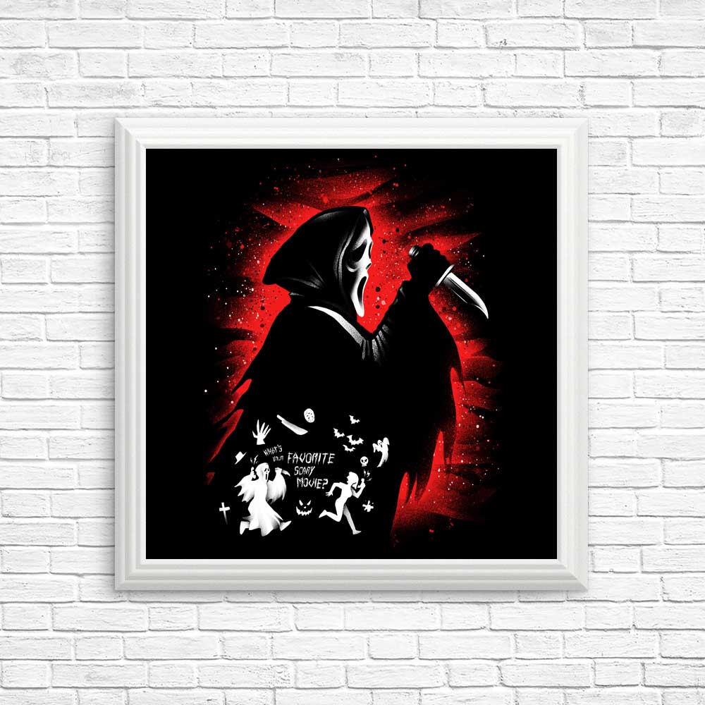 Ghost Face - Posters & Prints