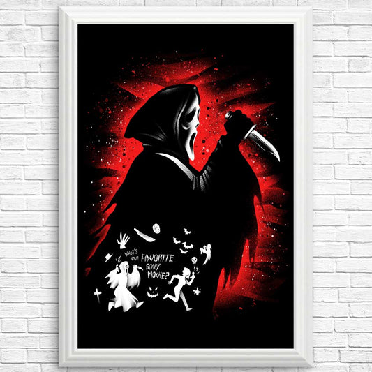 Ghost Face - Posters & Prints