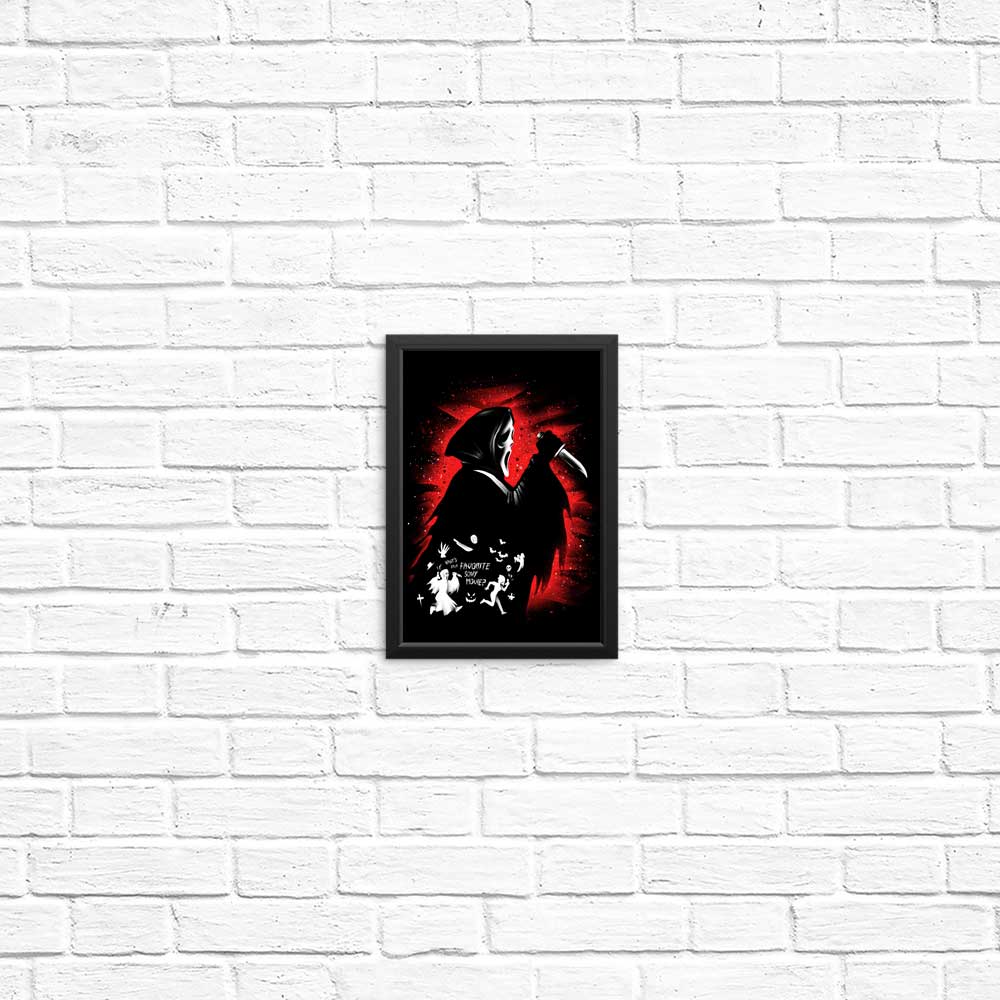 Ghost Face - Posters & Prints