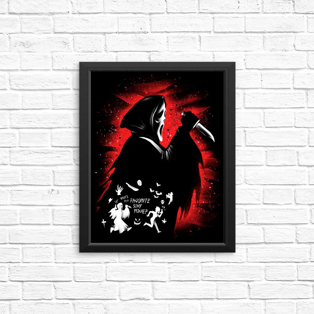 Ghost Face - Posters & Prints