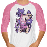 Ghost Game - 3/4 Sleeve Raglan T-Shirt