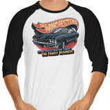 Ghost Hunting Mobile - 3/4 Sleeve Raglan T-Shirt