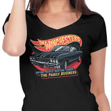 Ghost Hunting Mobile - Women's V-Neck