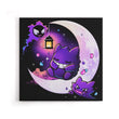 Ghost Moon - Canvas Print