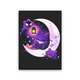 Ghost Moon - Canvas Print