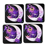 Ghost Moon - Coasters