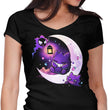 Ghost Moon - Women's V-Neck
