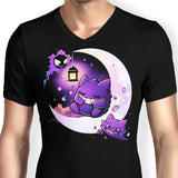 Ghost Moon - Men's V-Neck