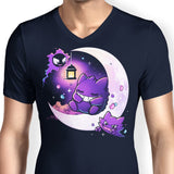 Ghost Moon - Men's V-Neck