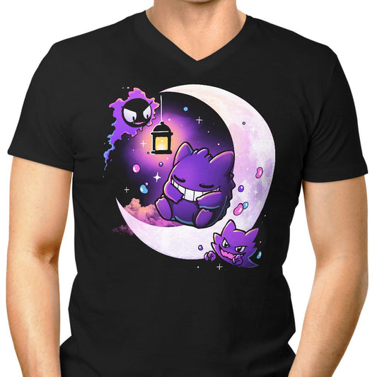 Ghost Moon - Men's V-Neck