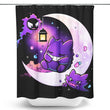 Ghost Moon - Shower Curtain