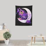 Ghost Moon - Wall Tapestry