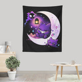 Ghost Moon - Wall Tapestry