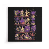 Ghost Shelf - Canvas Print