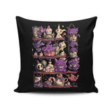 Ghost Shelf - Throw Pillow