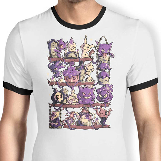 Ghost Shelf - Ringer T-Shirt