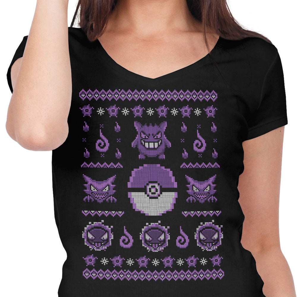Ghost Trainer Sweater - Women's V-Neck
