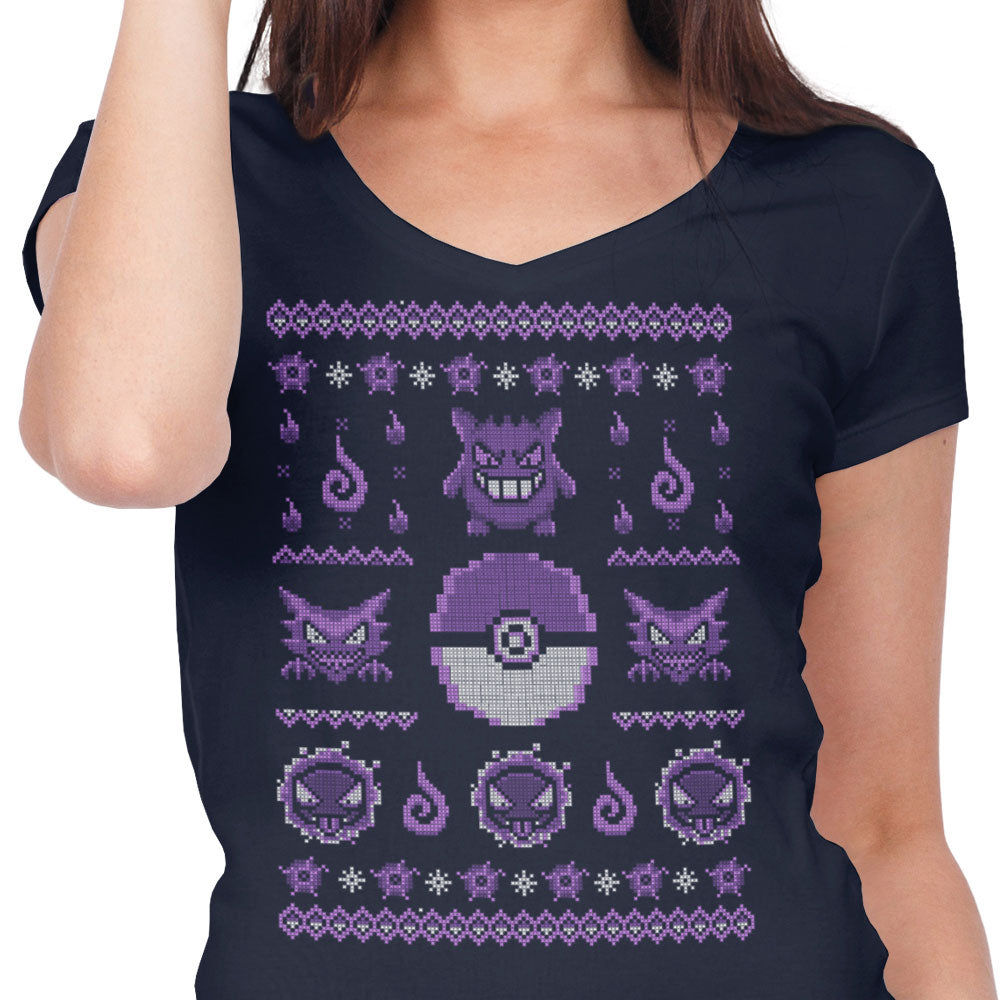 Ghost Trainer Sweater - Women's V-Neck