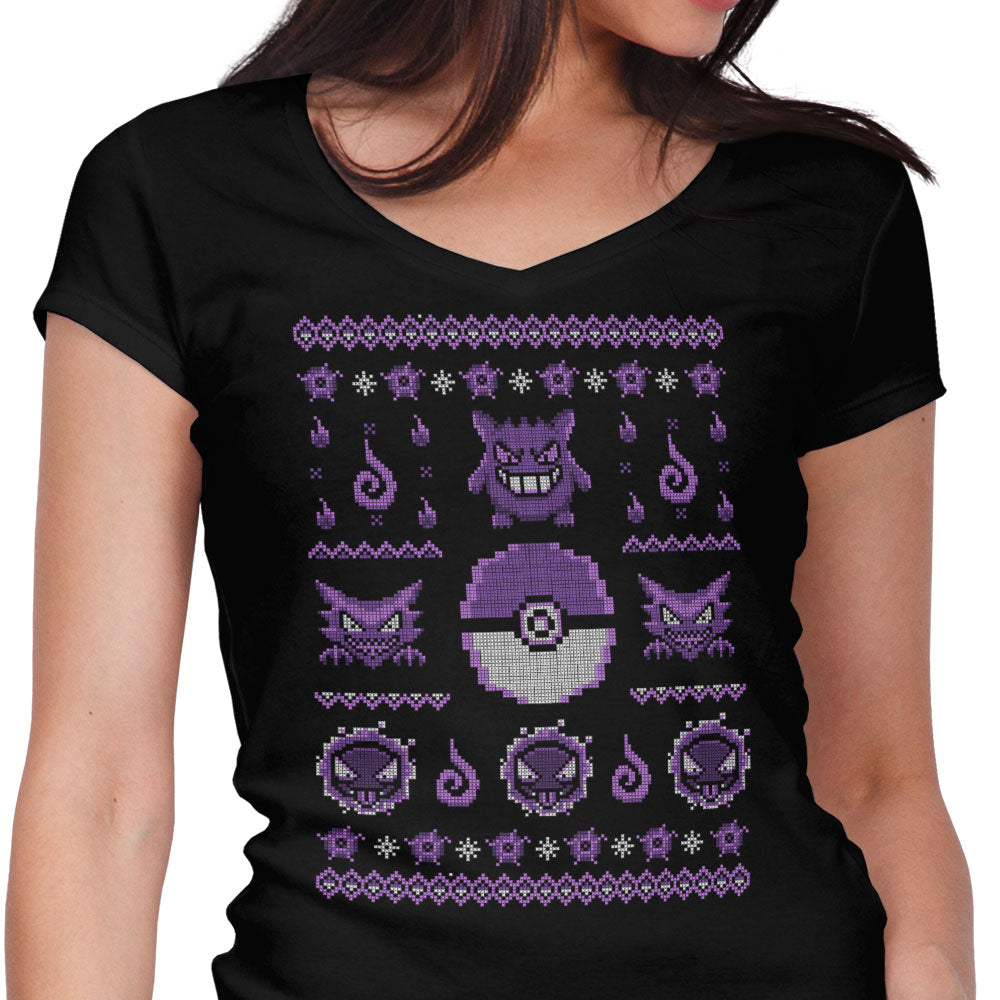Ghost Trainer Sweater - Women's V-Neck