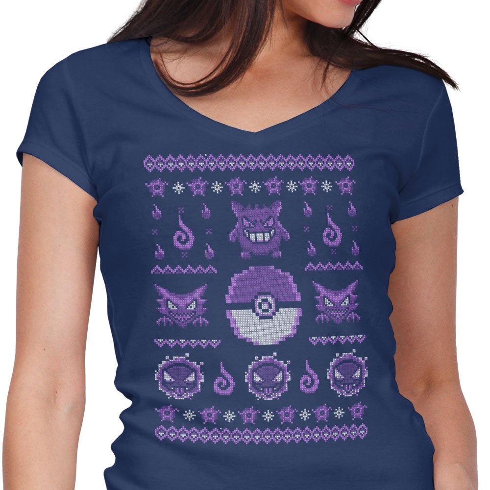 Ghost Trainer Sweater - Women's V-Neck