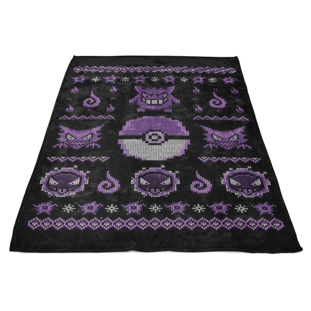Ghost Trainer Sweater - Fleece Blanket