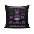 Ghost Trainer Sweater - Throw Pillow