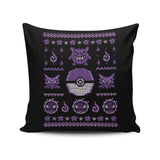Ghost Trainer Sweater - Throw Pillow