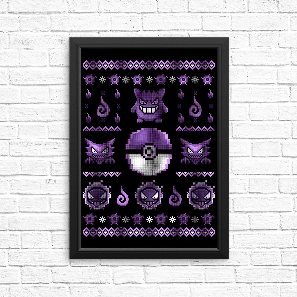 Ghost Trainer Sweater - Posters & Prints