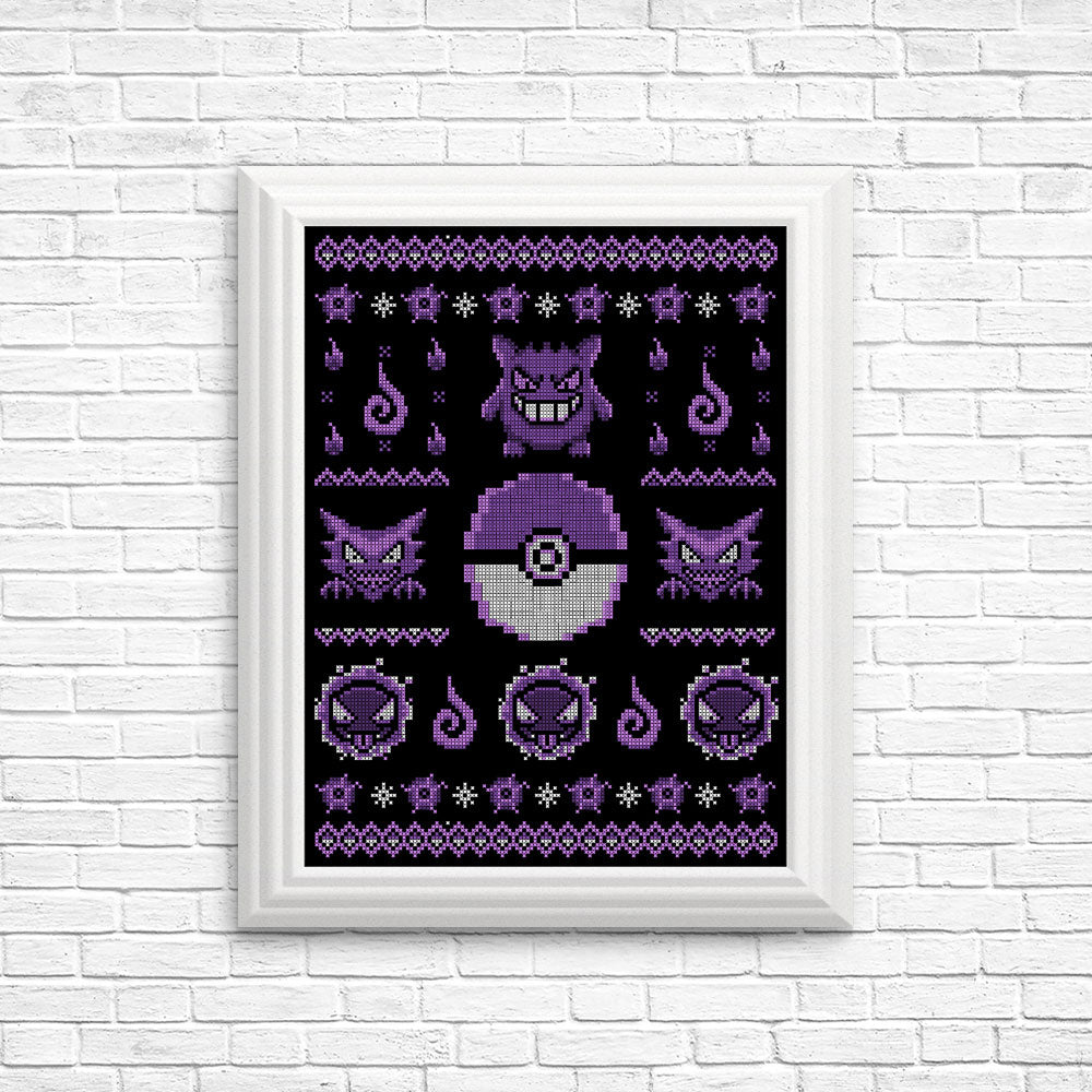 Ghost Trainer Sweater - Posters & Prints