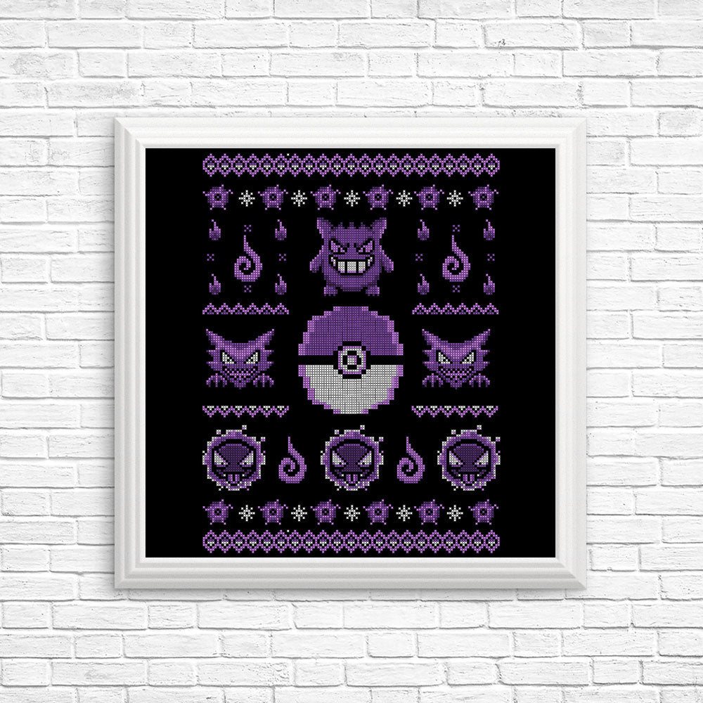 Ghost Trainer Sweater - Posters & Prints