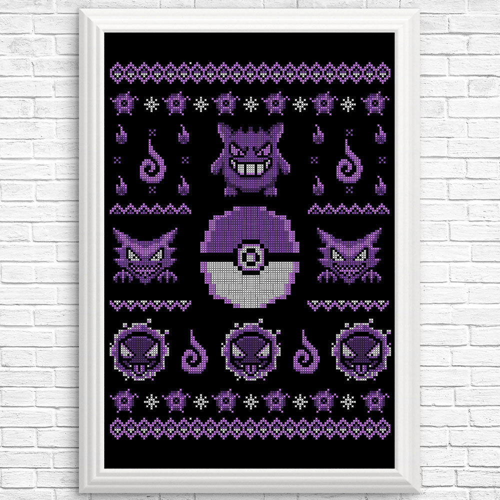 Ghost Trainer Sweater - Posters & Prints