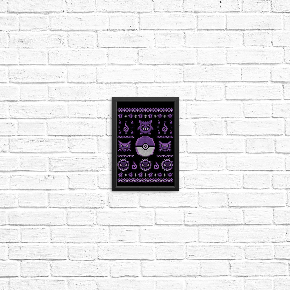 Ghost Trainer Sweater - Posters & Prints