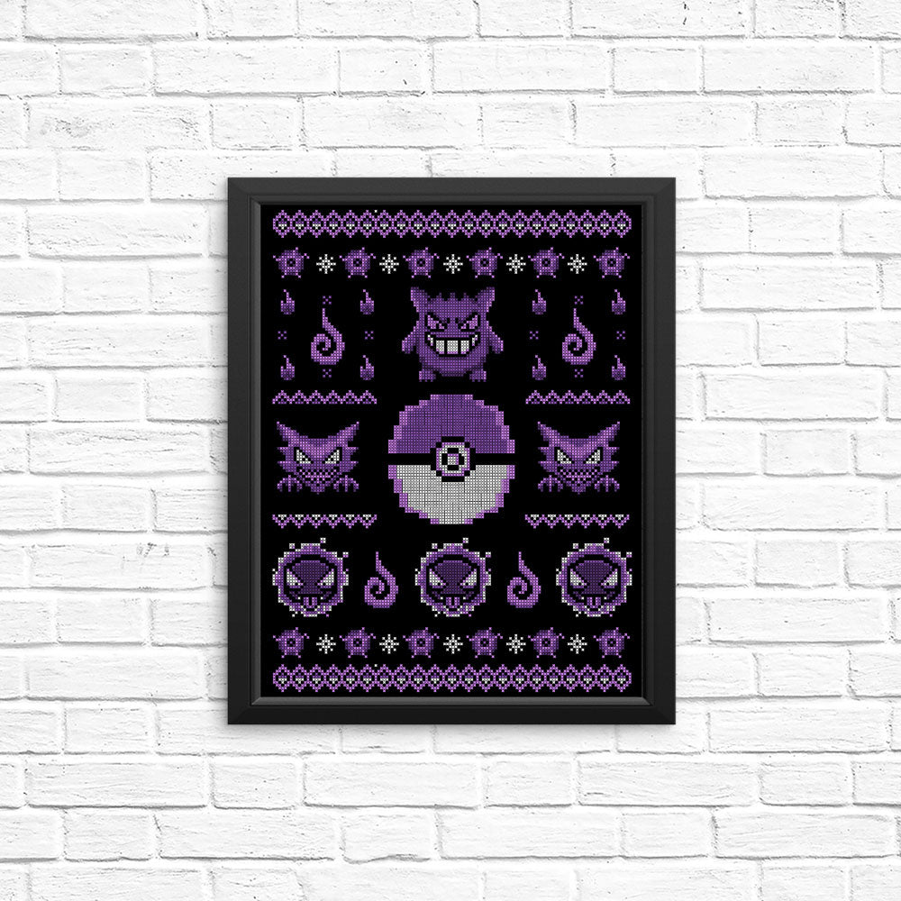 Ghost Trainer Sweater - Posters & Prints