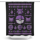 Ghost Trainer Sweater - Shower Curtain