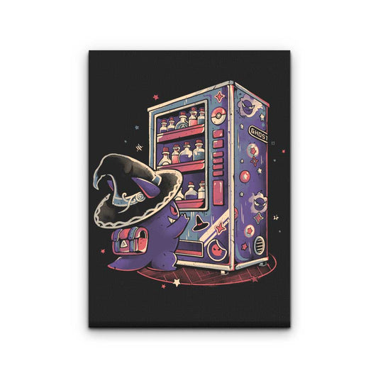 Ghost Vending Machine - Canvas Print