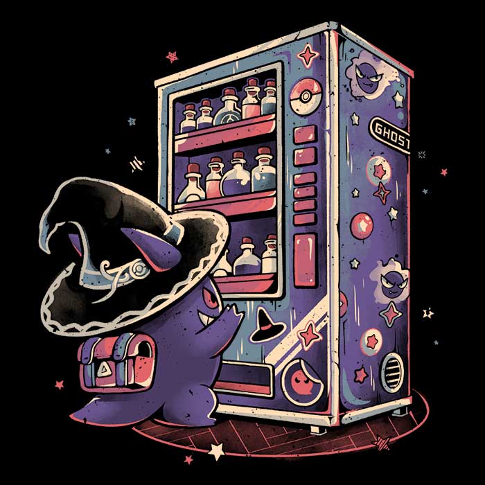 Ghost Card Machine Ghost Vending Machine - Wall Tapestry – Once Upon a Tee