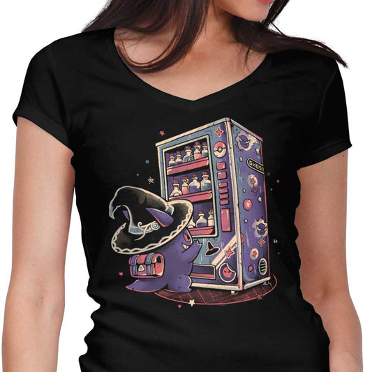Ghost Vending Machine - Women's V-Neck