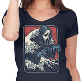 Ghost Wave - Women's V-Neck