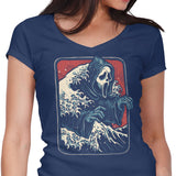 Ghost Wave - Women's V-Neck
