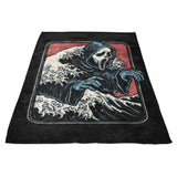 Ghost Wave - Fleece Blanket