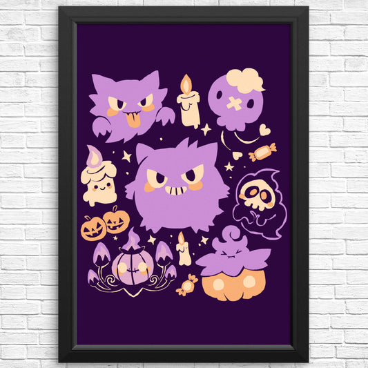 Ghosties - Posters & Prints