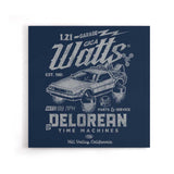 Giga Watts Garage - Canvas Print