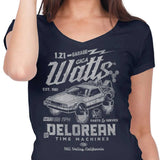 Giga Watts Garage - Women's V-Neck