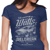 Giga Watts Garage - Women's V-Neck