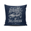 Giga Watts Garage - Throw Pillow