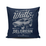 Giga Watts Garage - Throw Pillow