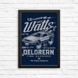 Giga Watts Garage - Posters & Prints