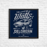 Giga Watts Garage - Posters & Prints