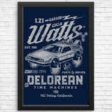 Giga Watts Garage - Posters & Prints