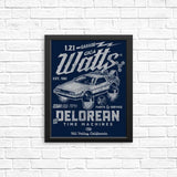 Giga Watts Garage - Posters & Prints
